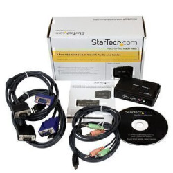 2 Port Micro PS2 KVM Kit with Cables
