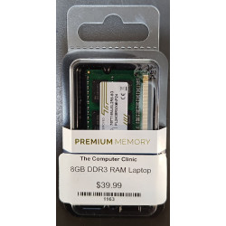 8GB DDR3 RAM Laptop