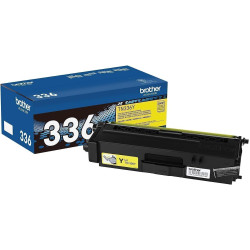 Brother TN336Y Original Toner Cartridge - Laser - High Yield - 3500 Pages - Yellow