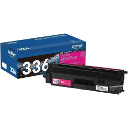 Brother TN336M Original Toner Cartridge - Laser - High Yield - 3500 Pages - Magenta