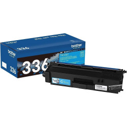 Brother TN336C Original Toner Cartridge - Laser - High Yield - 3500 Pages - Cyan